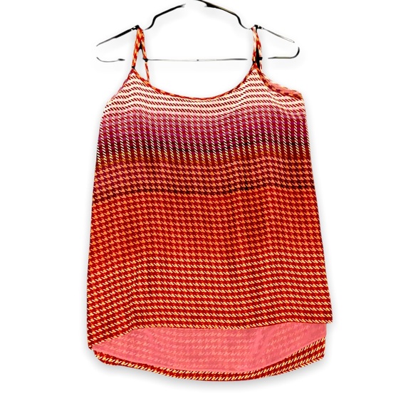 CAbi Pleated Tank Top Hoodstooth #555 Spaghetti Straps XL New Without Tags - Picture 14 of 16